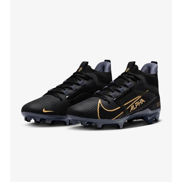 Nike Alpha Menace 4 Elite Saquon Barkley Football Cleats HF4313-001 Mens size 9 - Picture 1 of 6